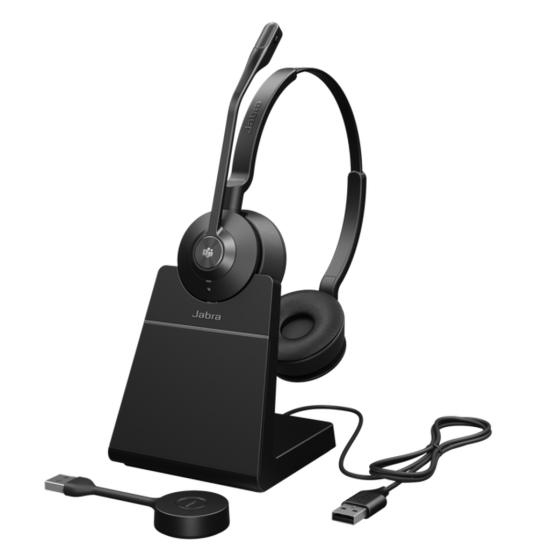 Jabra Engage 55 II USB-A MS Stereo ( Şarj Üniteli )