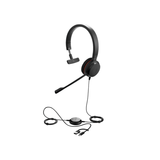 Jabra Evolve 20 Mono USB C/A NC MS