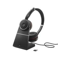 Jabra Evolve 75 SE Duo USB NC MS (ŞARJ ÜNİTELİ)