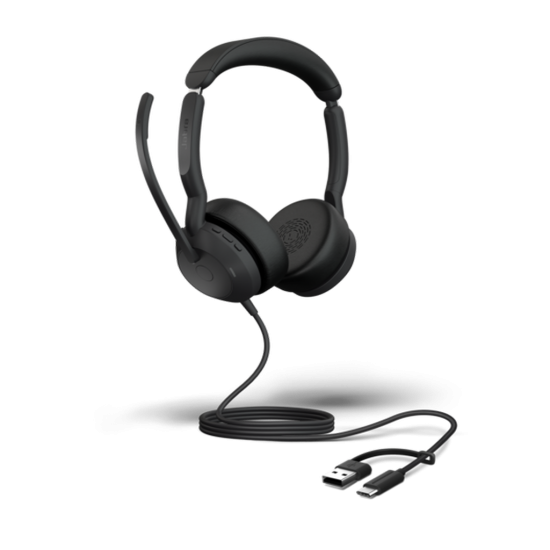 Jabra Evolve2 50, Duo USB C/A, MS