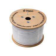 ttec KBL-CAT5e-24CCA/IN500B İç Mekan PVC Kablo - 500m Beyaz (TSS)