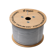 ttec KBL-CAT6-23CCA/IN500G İç Mekan PVC Kablo - 500m Gri (TSS)