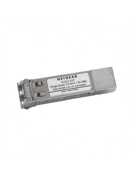 Netgear AGM732F 1000Base-LX Fibre SFP GBIC Module,  long range  10km in 9/125µm Single Mode Fiber