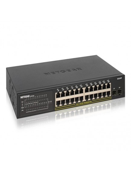Netgear GS324TP-100EUS - 24 Port GE PoE Switch + 2 SFP (190W)