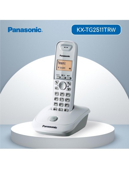 Panasonic Kx Tg2511 Dect Telefon - Beyaz