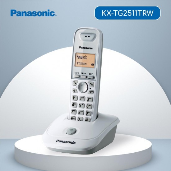 Panasonic Kx Tg2511 Dect Telefon - Beyaz
