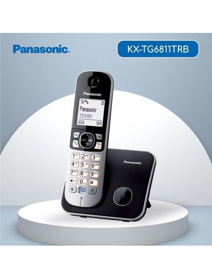 Panasonic Kx Tg6811 Dect Telefon - Siyah