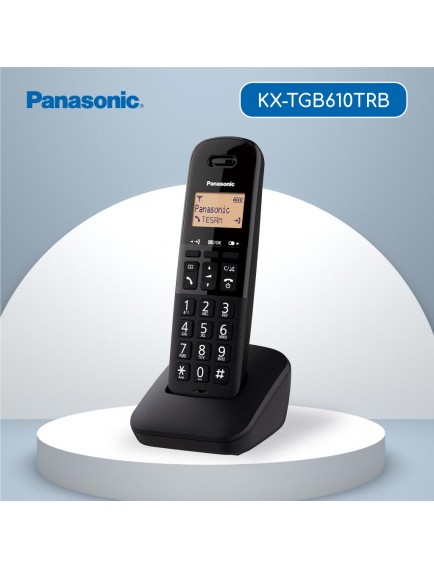 Panasonic KX-TGB610 Dect Telefon Siyah