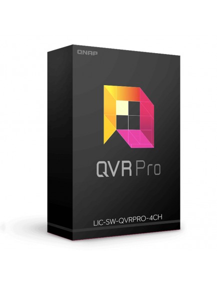 QNAP LIC-SW-QVRPRO-4CH-EI 4 Kanal Kamera Lisansı