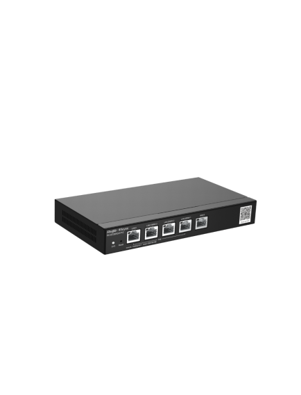 Reyee RG-EG305GH-P-E 5 Portlu Router, Web Yönetilebilir, 300 Kullanıcı, 4 Port PoE(60W)