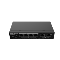 Reyee RG-ES206GC-P 6 Portlu, 10/100/1000 Gigabit, Yönetilebilir Switch, 4 Port PoE+ (54W)