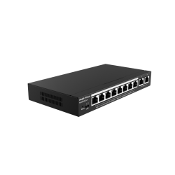 Reyee RG-ES210GC-LP 10 Portlu, 10/100/1000 Gigabit, Yönetilebilir Switch, 8 Port PoE+ (70W)