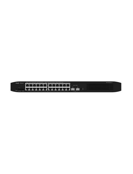 Reyee RG-ES226GC-P 26 Portlu, 10/100/1000 Gigabit, Yönetilebilir Switch, 2 SFP, 24 Port PoE+ (370W)