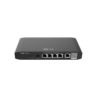 Reyee RG-EG105G-P-V3 5 Portlu Router, Web Yönetilebilir, 2 WANs, 100 Kullanıcı, 4 Port PoE(54W)