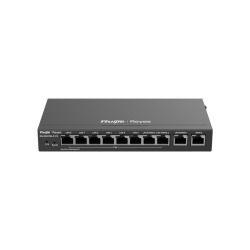 Reyee RG-EG210G-P-V3 10 Portlu Gateway, Web Yönetilebilir, 4 WANs, 200 Kullanıcı, 8 Port PoE(70W)
