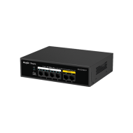 Reyee RG-ES106F-P 6 Portlu, 10/100 Fast Ethernet, Tak Çalıştır Switch, 2 Fast Ethernet Uplink, 4 Port PoE+ (54W)