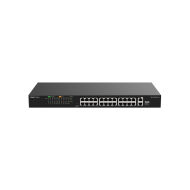 Reyee RG-ES126FGS-LP 26 Portlu, 10/100 Fast Ethernet, Tak Çalıştır Switch, 2 Gigabit Uplink, 1 Gigabit Combo, 24 Port PoE+ (180W)