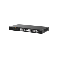 Reyee RG-ES126FGS-P 26 Portlu, 10/100 Fast Ethernet, Tak Çalıştır Switch, 2 Gigabit Uplink, 1 Gigabit Combo, 24 Port PoE+ (370W)