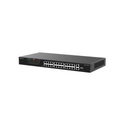 Reyee RG-ES126FGS-P 26 Portlu, 10/100 Fast Ethernet, Tak Çalıştır Switch, 2 Gigabit Uplink, 1 Gigabit Combo, 24 Port PoE+ (370W)