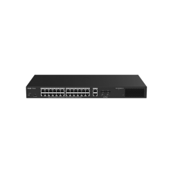 Reyee RG-ES228GS-LP 28 Portlu, 10/100/1000 Gigabit, Yönetilebilir Switch, 2 SFP, 2 Gigabit RJ45 Uplink, 24 Port PoE+ (250W)