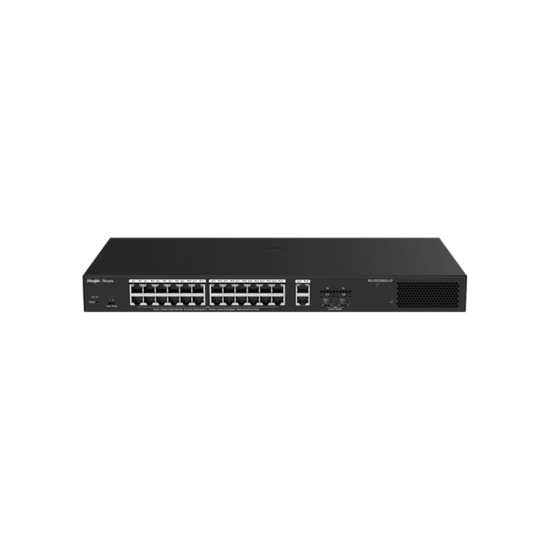 Reyee RG-ES228GS-LP 28 Portlu, 10/100/1000 Gigabit, Yönetilebilir Switch, 2 SFP, 2 Gigabit RJ45 Uplink, 24 Port PoE+ (250W)