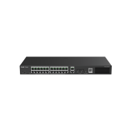 Reyee RG-ES228GS-P 28 Portlu, 10/100/1000 Gigabit, Yönetilebilir Switch, 2 SFP, 2 Gigabit RJ45 Uplink, 24 Port PoE+ (370W)