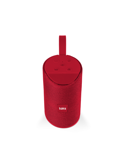 taks KH01 Taşınabilir Kablosuz Bluetooth Hoparlör Kırmızı