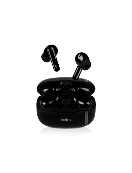 taks T70 Gerçek Kablosuz TWS Bluetooth Kulaklık Siyah