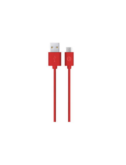 taks USB-A - Micro USB Kablosu Kırmızı