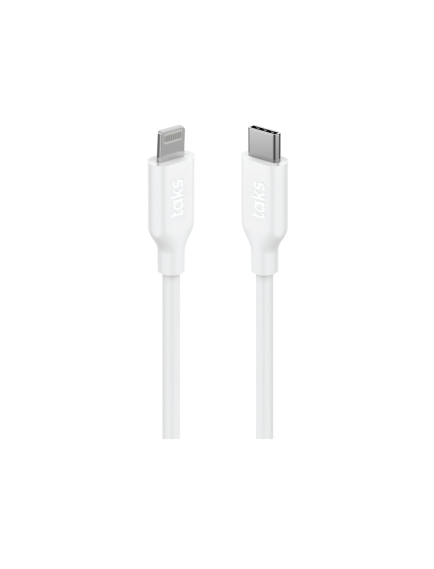taks USB-C - Lightning 120cm Hızlı Şarj/Data Kablosu Beyaz
