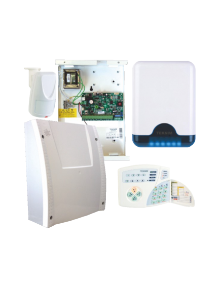 Teknim SET VAP-404PT PSTN Li Alarm Seti, Akü Hariç