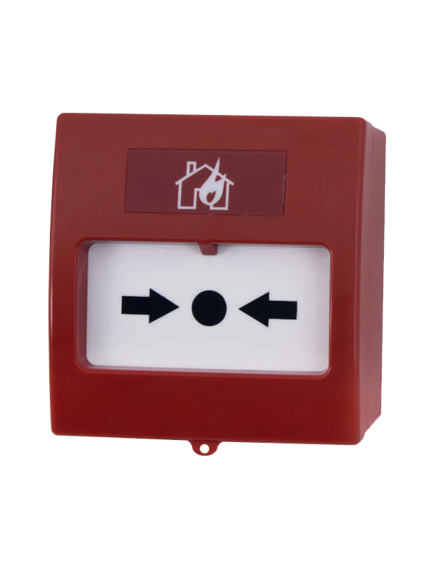 Teknim TFB-3168 Konvansiyonel Yangın Alarm Butonu, Tekrar Kurulabilir, Led Göstergeli