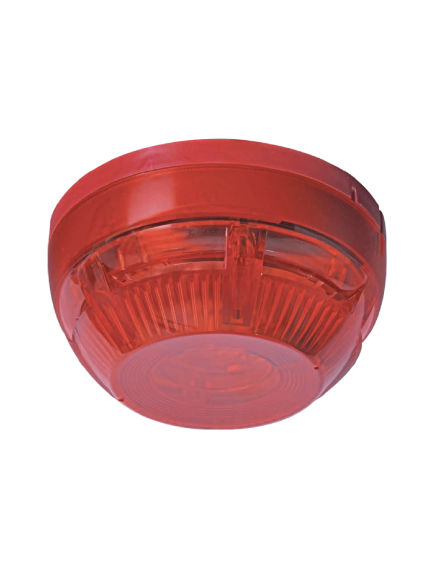 Teknim TFS-1183R Akıllı Adresli Dahili İzolatörlü Yangın Alarm Flaşörü, Kırmızı