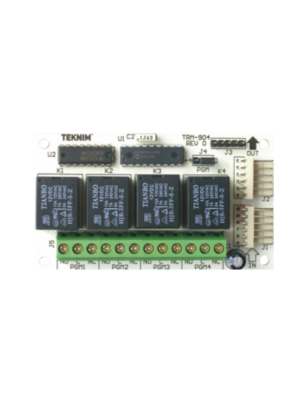 Teknim TRM-904 4 Çıkışlı PGM Modülü