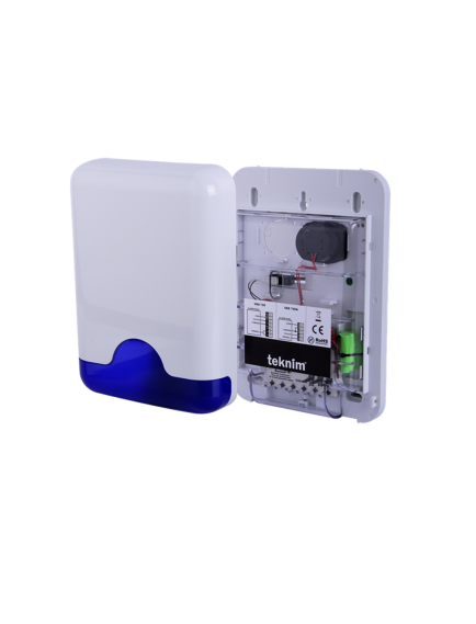 Teknim VAS-741BP Mavi Pencereli Harici Siren