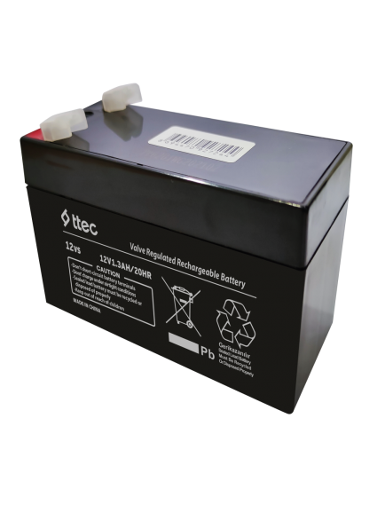 ttec 12vs 12V 1.3Ah Bakımsız Kuru Akü (TSS)