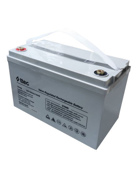 ttec 12vs 12V 100Ah Bakımsız JEL Akü (TSS)