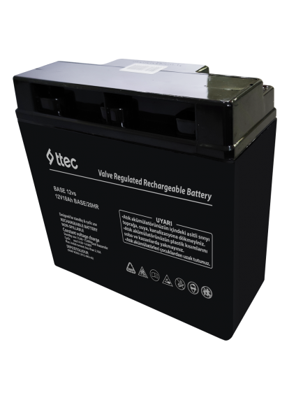 ttec 12vs 12V 18Ah BASE Bakımsız Kuru Akü (TSS)