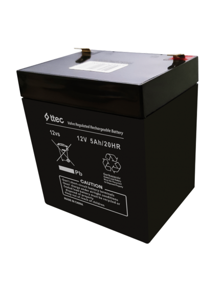 ttec 12vs 12V 5Ah Bakımsız Kuru Akü (TSS)