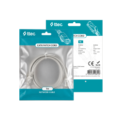 ttec KBL-PTCH-1MTG - CAT6 Patch Kablo 1m Gri (TSS)