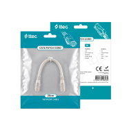 ttec KBL-PTCH-20CMG  - CAT6 Patch Kablo 20cm Gri (TSS)