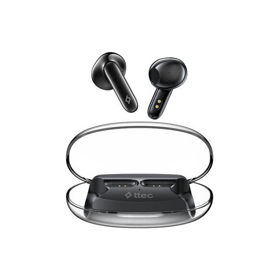 ttec AirBeat Glace Gerçek Kablosuz TWS Bluetooth Kulaklık- 2KM170 Mineral Siyah