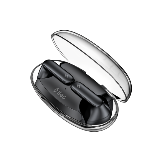 ttec AirBeat Glace Gerçek Kablosuz TWS Bluetooth Kulaklık- 2KM170 Mineral Siyah