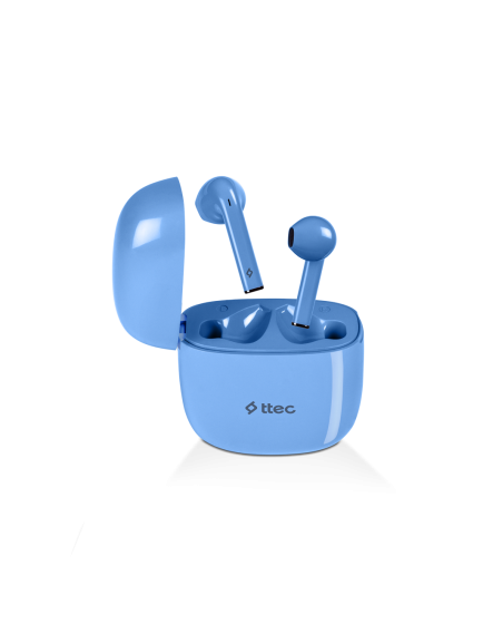 ttec AirBeat Go Gerçek Kablosuz TWS Bluetooth Kulaklık Mavi