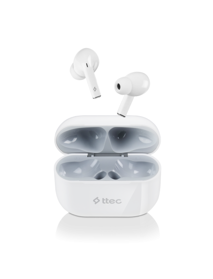 ttec AirBeat Plus Gerçek Kablosuz TWS Bluetooth Kulaklık Beyaz
