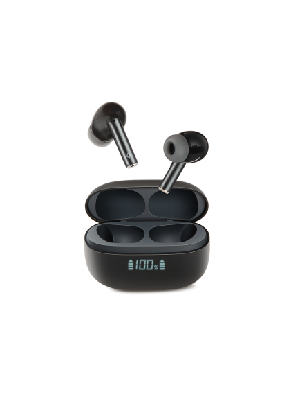 ttec AirBeat Pro ANC LCD Gerçek Kablosuz TWS Bluetooth Kulaklık- 2KM159 Siyah