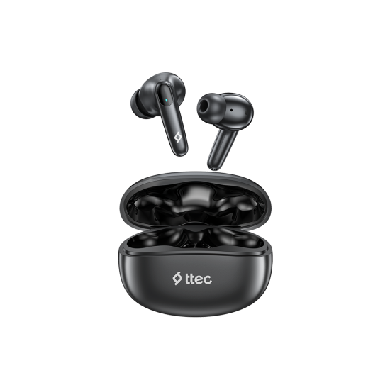 ttec AirBeat Pro Gerçek Kablosuz TWS Bluetooth Kulaklık-2KM167 Siyah