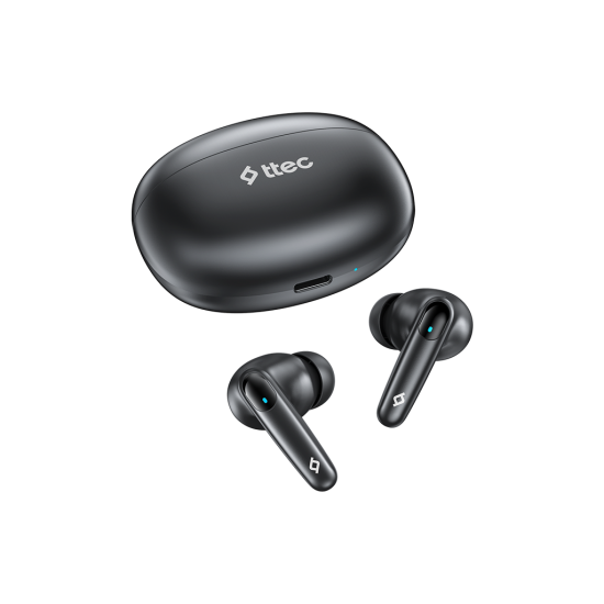 ttec AirBeat Pro Gerçek Kablosuz TWS Bluetooth Kulaklık-2KM167 Siyah