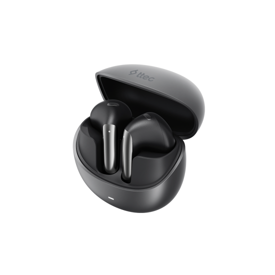 ttec AirBeat Pro Max Gerçek Kablosuz TWS Bluetooth Kulaklık-2KM162 Siyah