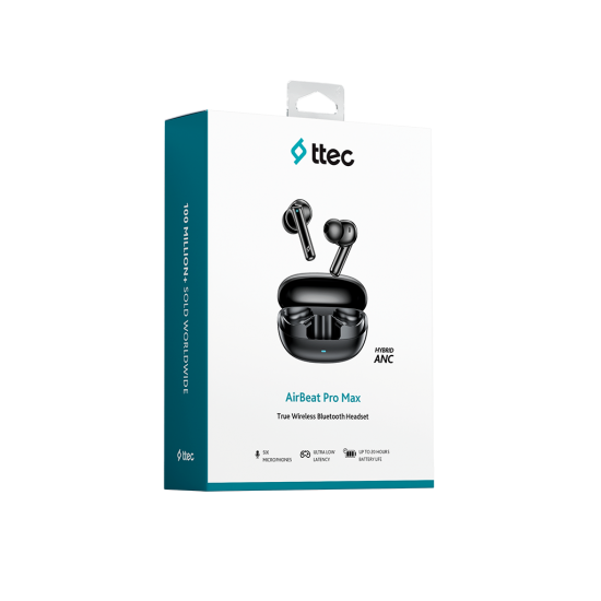 ttec AirBeat Pro Max Gerçek Kablosuz TWS Bluetooth Kulaklık-2KM168